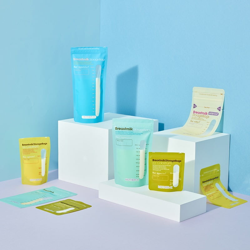 MOTHER-K mamos pieno saugojimo maišeliai