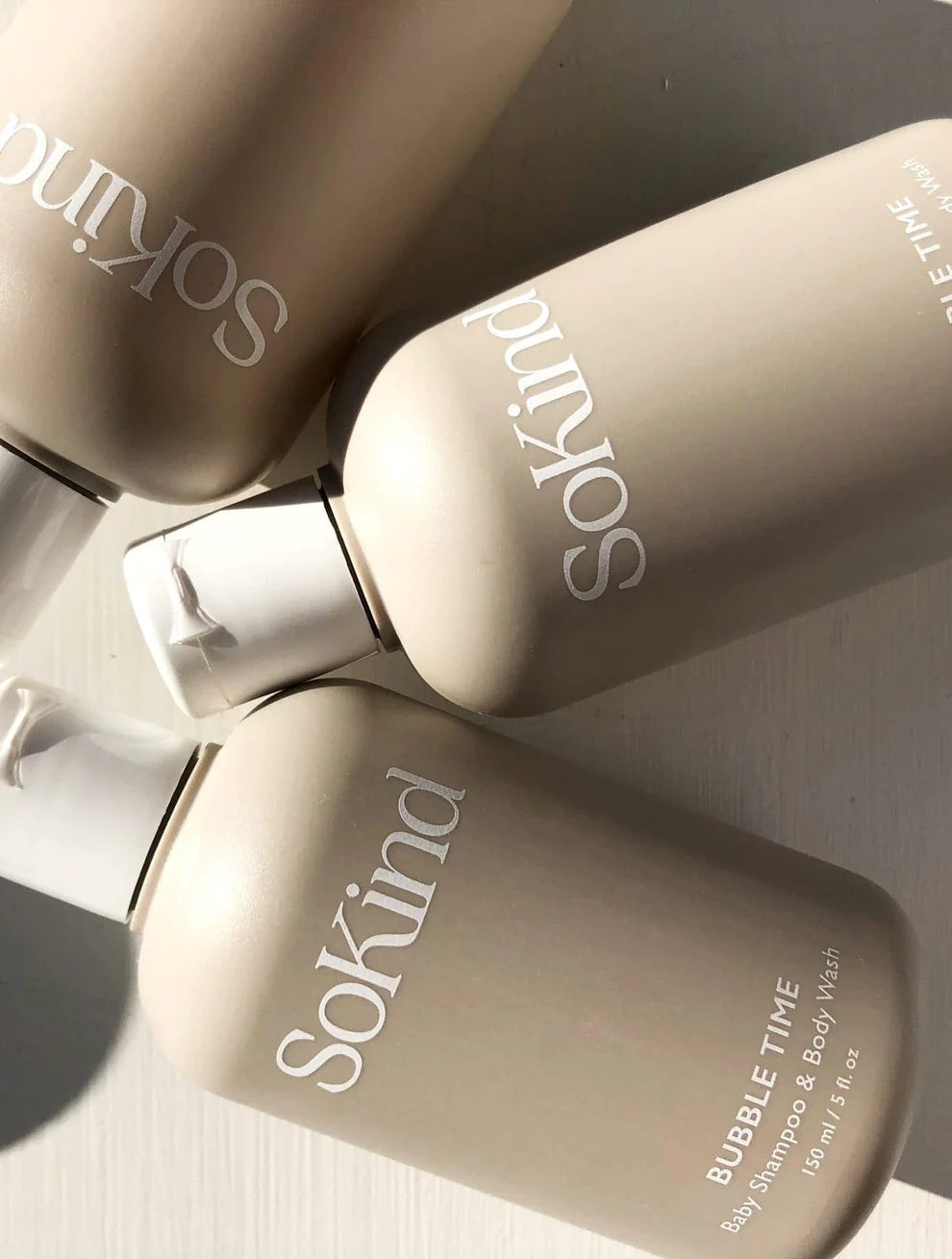 BUBBLE TIME baby shampoo and body wash