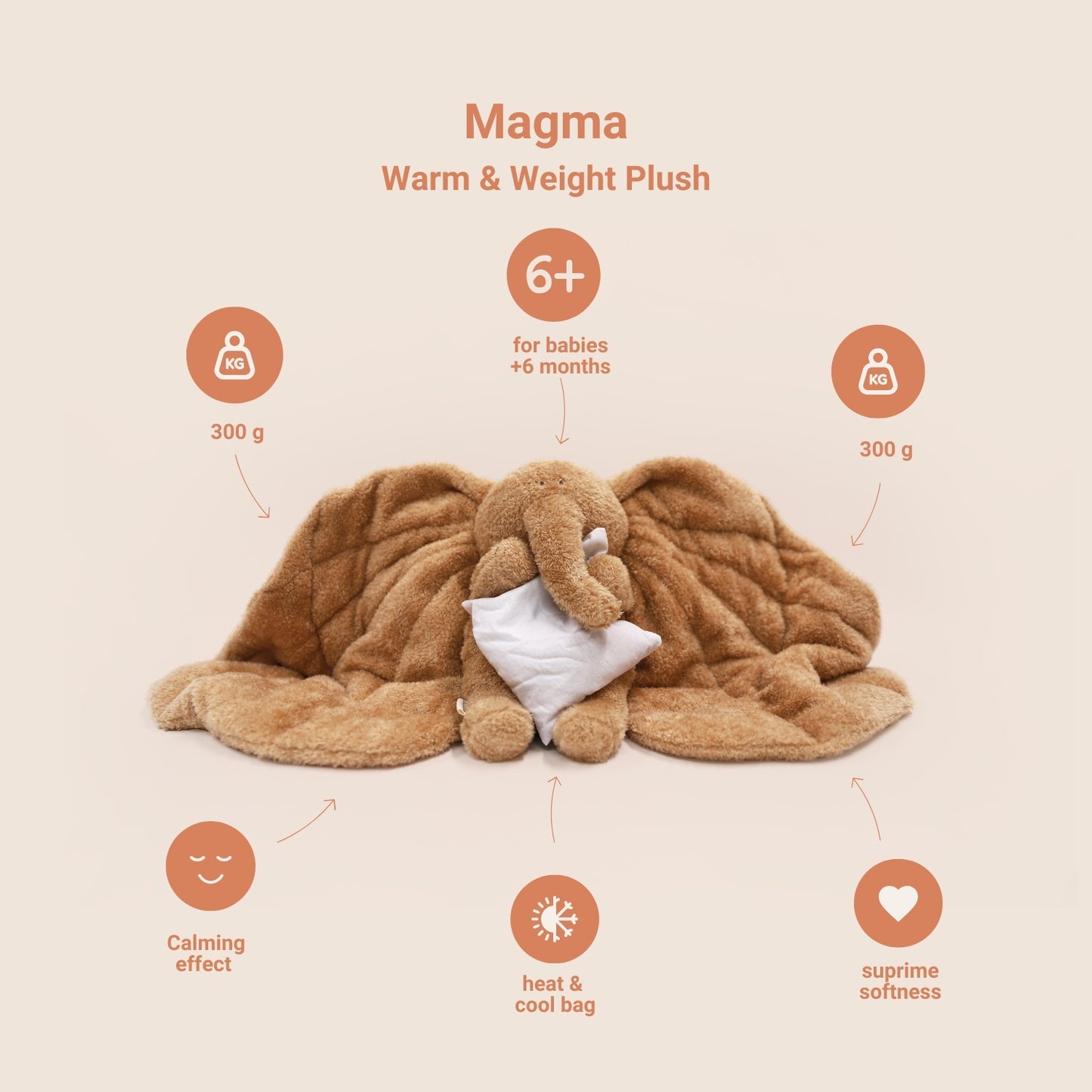 MEMBANTU pasunkintas žaislas MAGMA