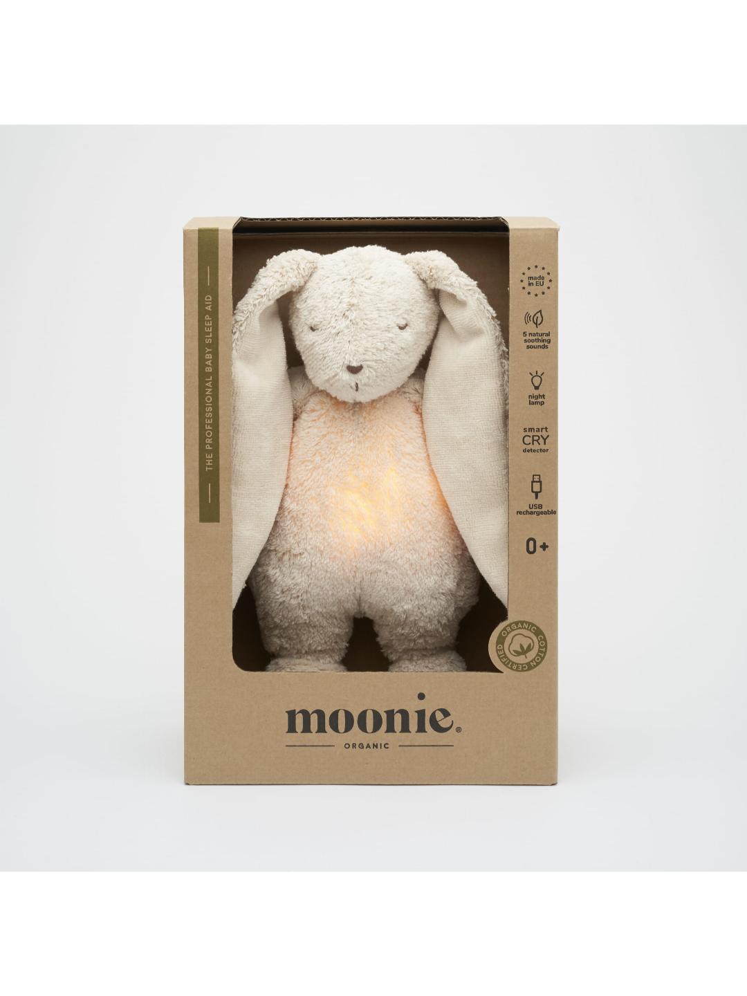 MOONIE 2.0 garsus skleidžiantis migdukas BUNNY