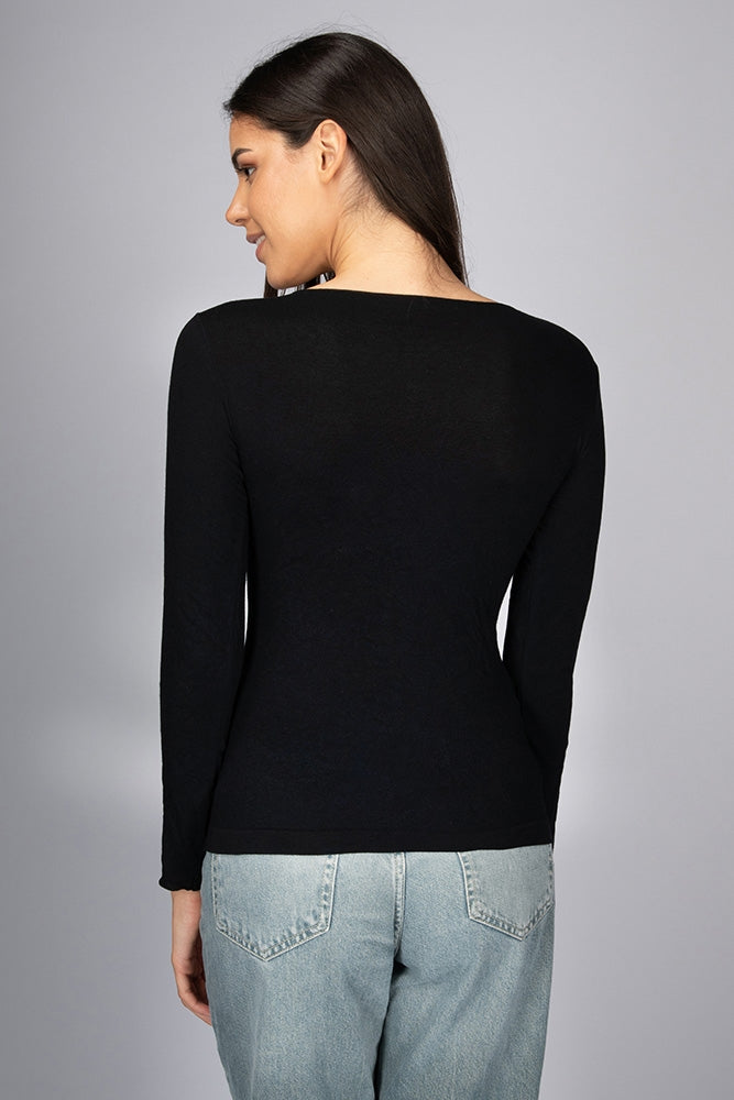 INTIMIDEA CASHMERE ULTRASOFT palaidinė ilgomis rankovėmis su kašmyru