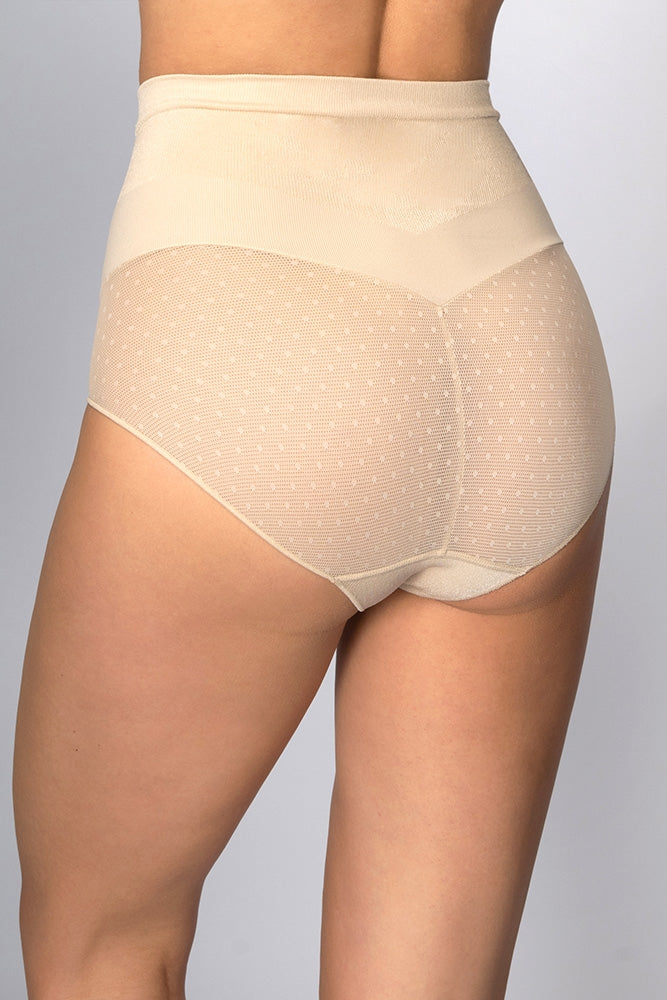 INTIMIDEA TULLE high-waisted slimming panties