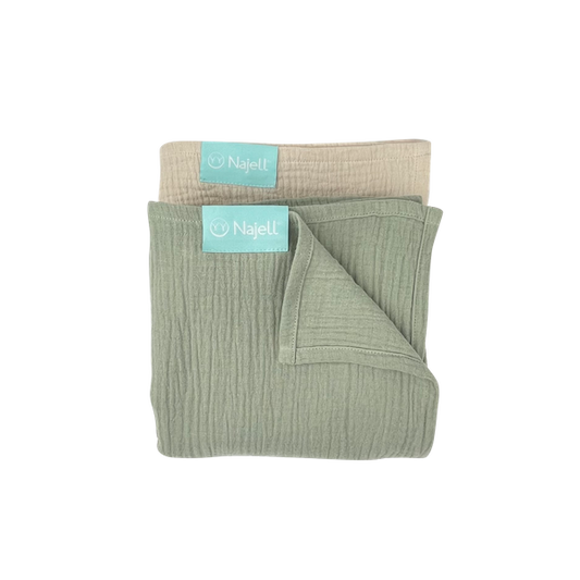 NAJELL muslin diaper (2 pcs)