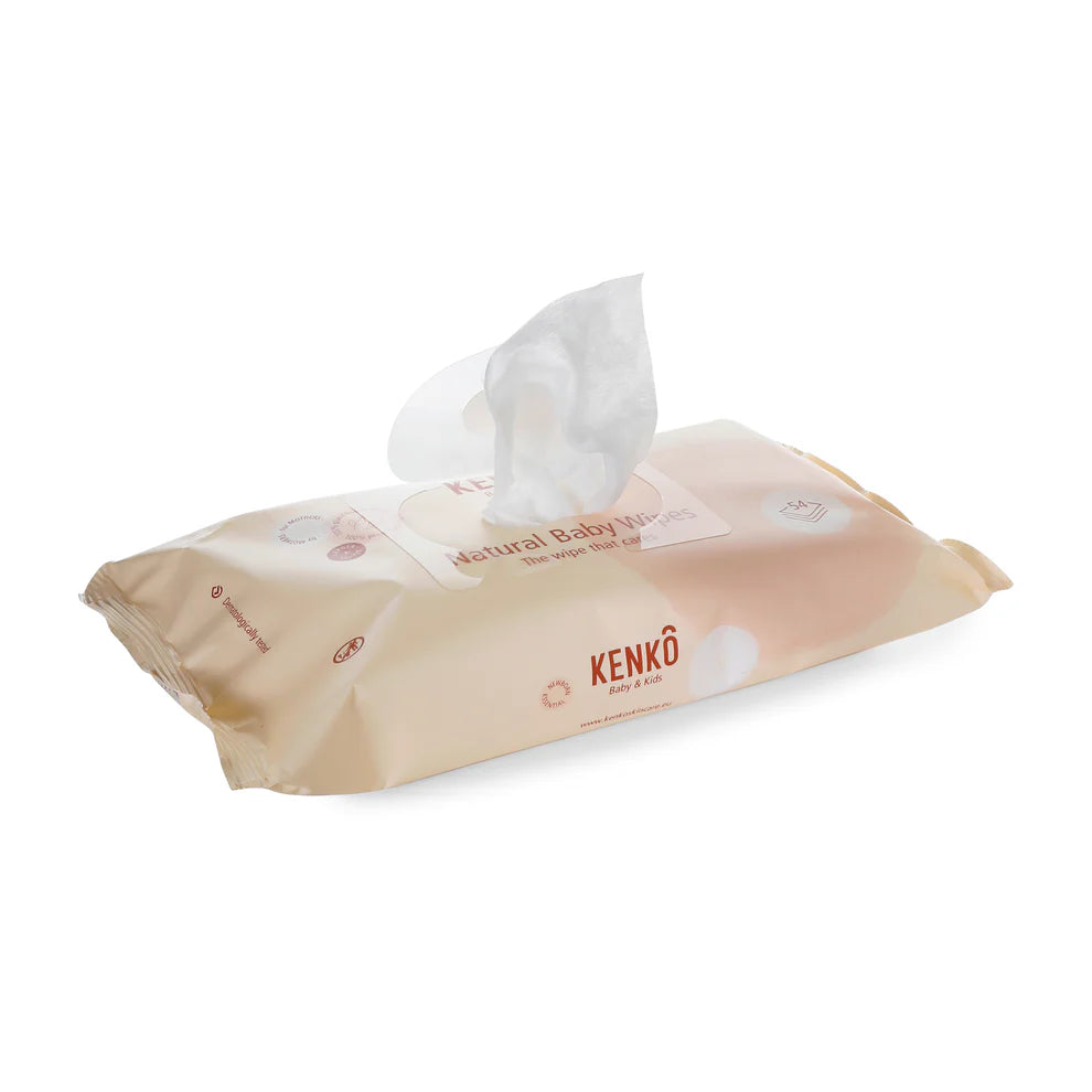 KENKÔ drėgnos servetėlės kūdikiams – 3in1