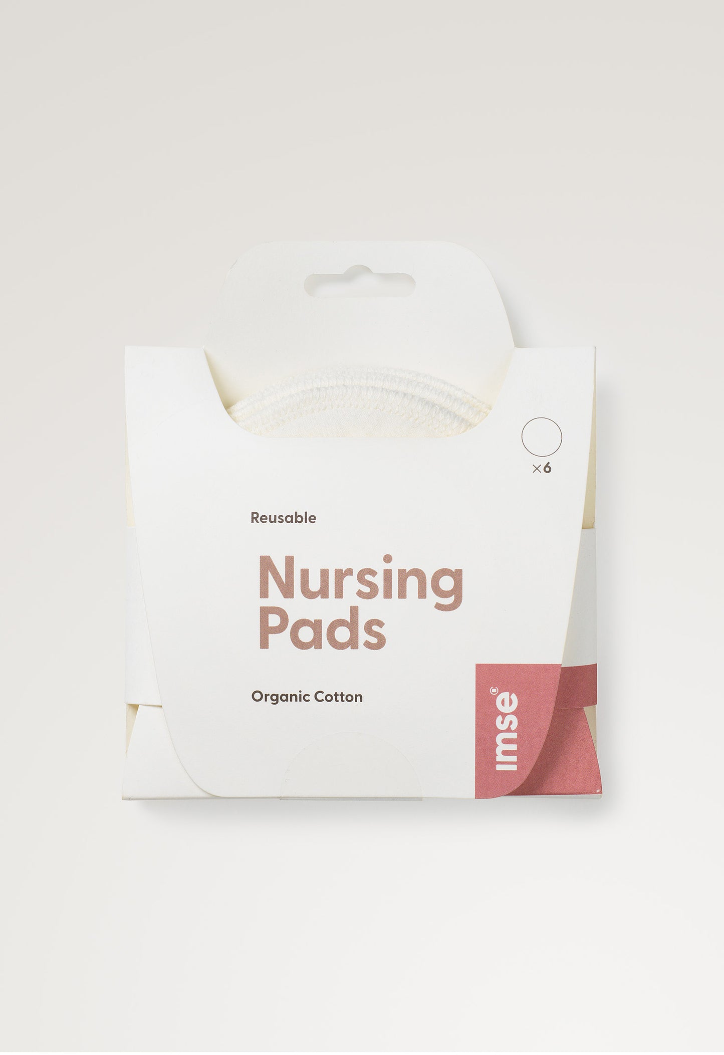 ORGANIC COTTON organinės medvilnės įklotai į liemenėlę (6 vnt.)