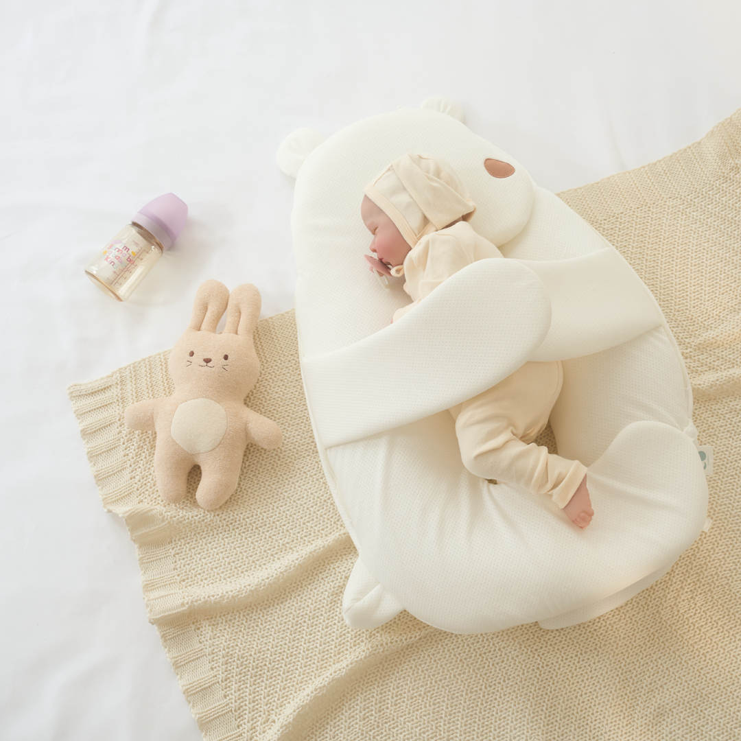 MOTHER-K CocoReve ergonominė pagalvė-gultukas kūdikiams, nuo gimimo