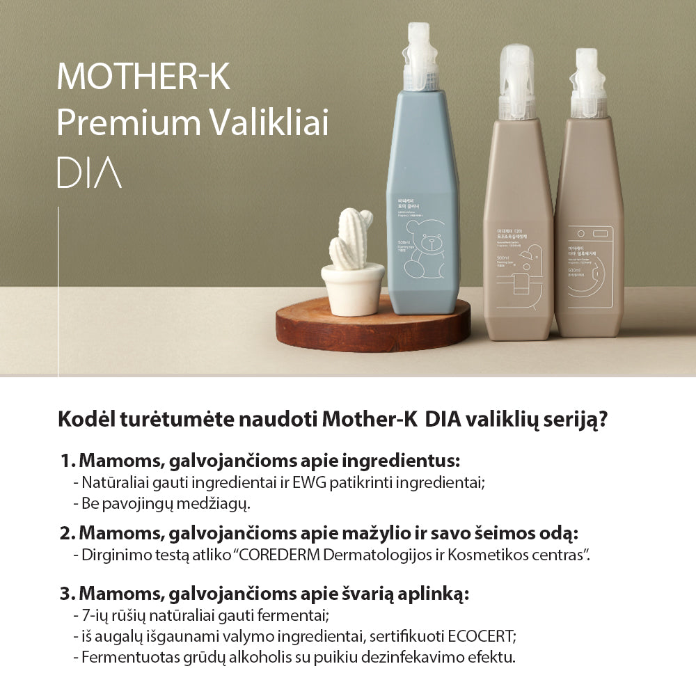 MOTHER-K “DIA” Dėmių Valiklis, 500 ml.