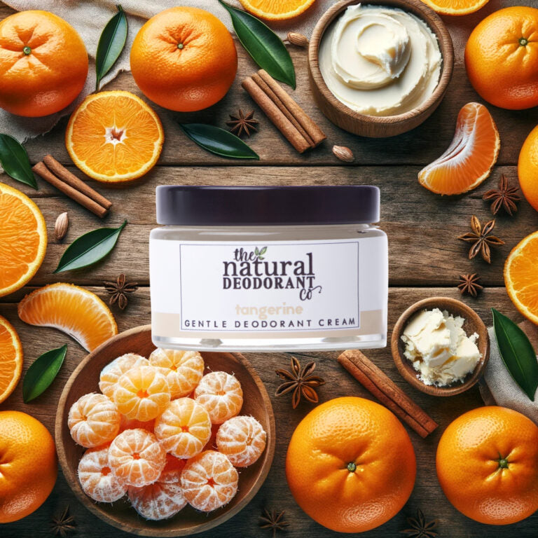 MANDARINAS švelnus balzaminis dezodorantas