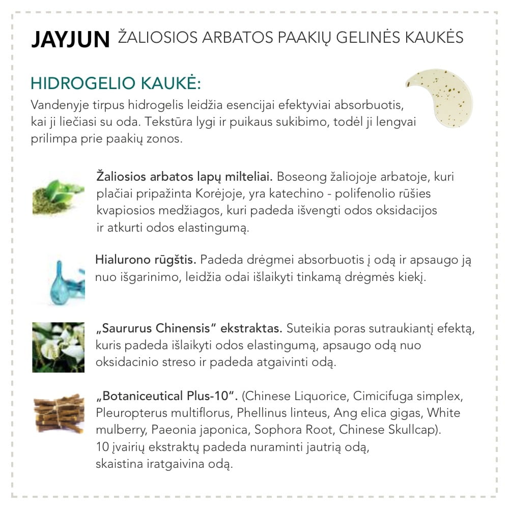 JAYJUN PAAKIŲ ir SKRUOSTŲ gelinės kaukės