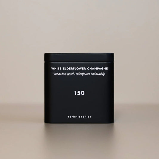 TEMINISTERIET 150 WHITE ELDERFLOWER CHAMPAGNE white tea with champagne flavor