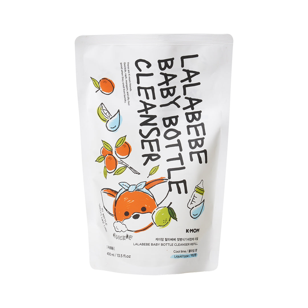 K-MOM LALABEBE Feeding Bottle, Fruit and Vegetable Cleaner