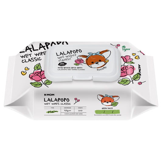 K-MOM LALABEBE organic wet wipes CLASSIC (100 pcs.)