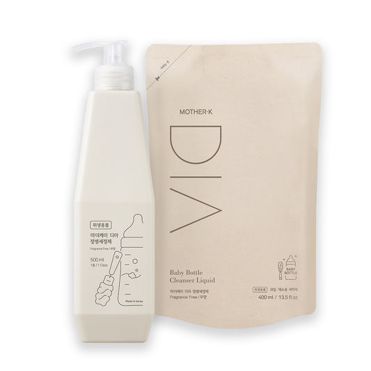 MOTHER-K “DIA” Feeding Bottle, Fruit and Vegetable Cleaner