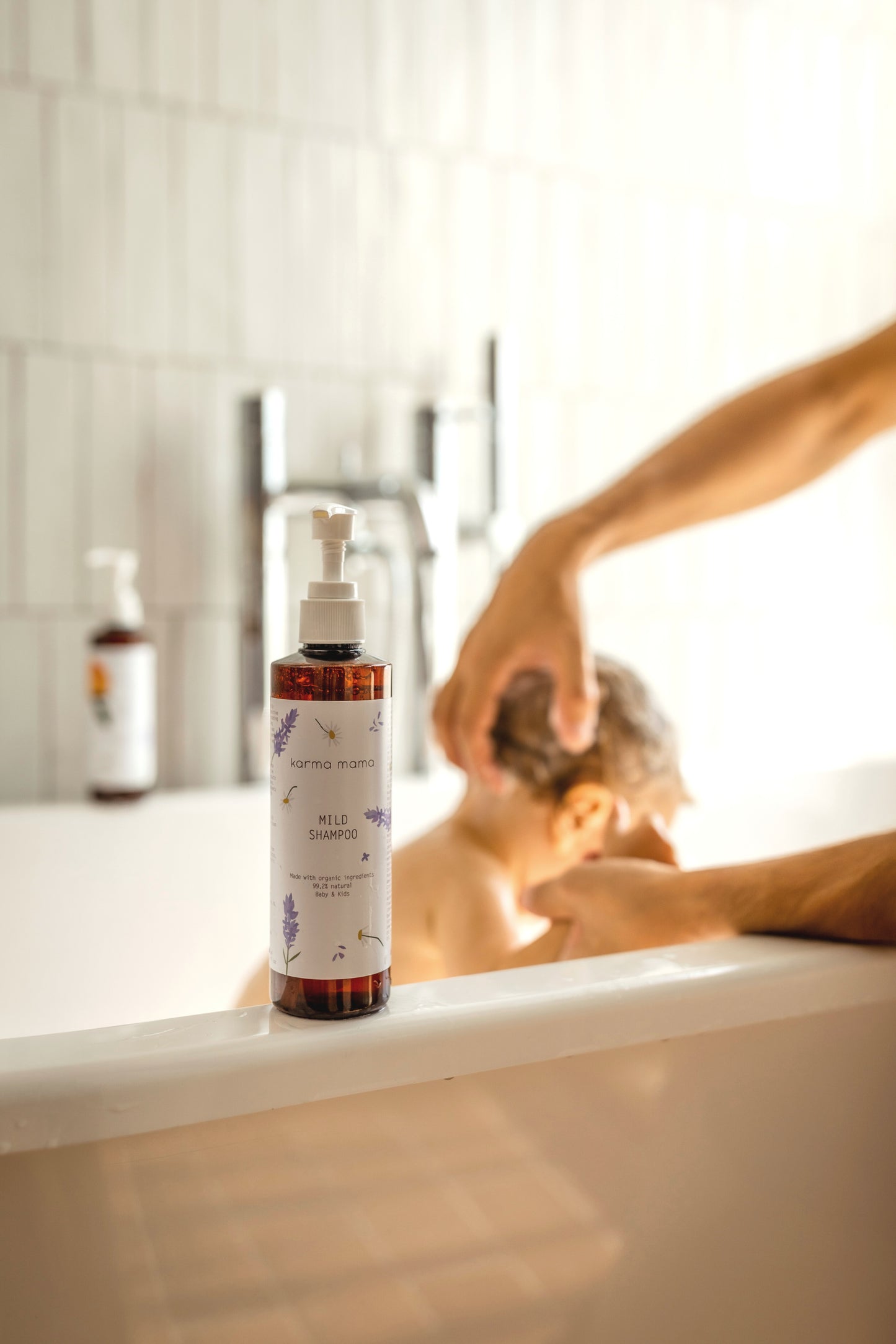karma mama MILD SHAMPOO švelnus šampūnas kūdikiams ir vaikams