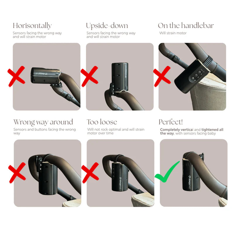 SLEEPYTROLL vežimėlio supimo aparatas Baby Rocker Gen 2