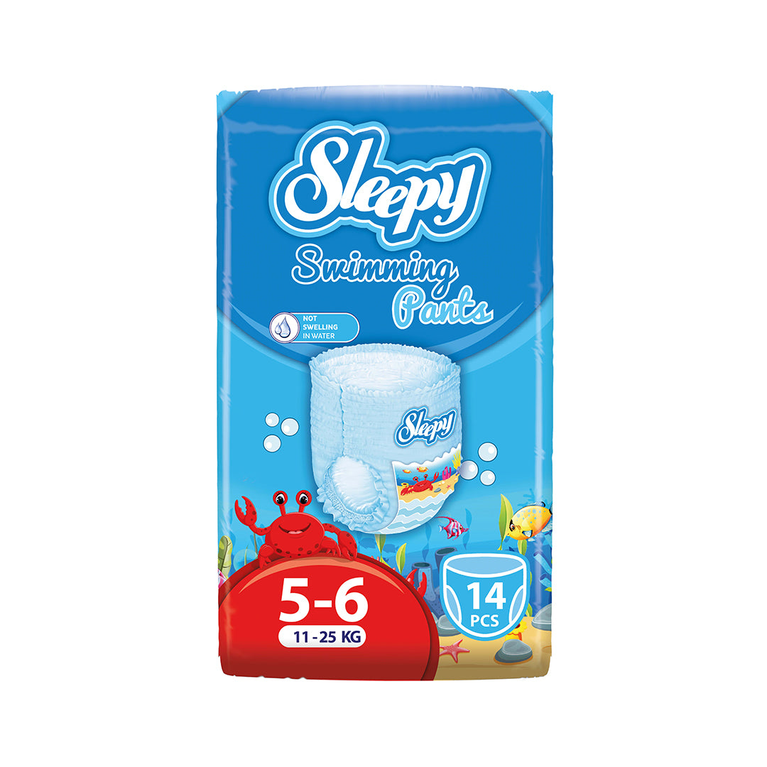 SLEEPY maudymosi sauskelnės-kelnaitės