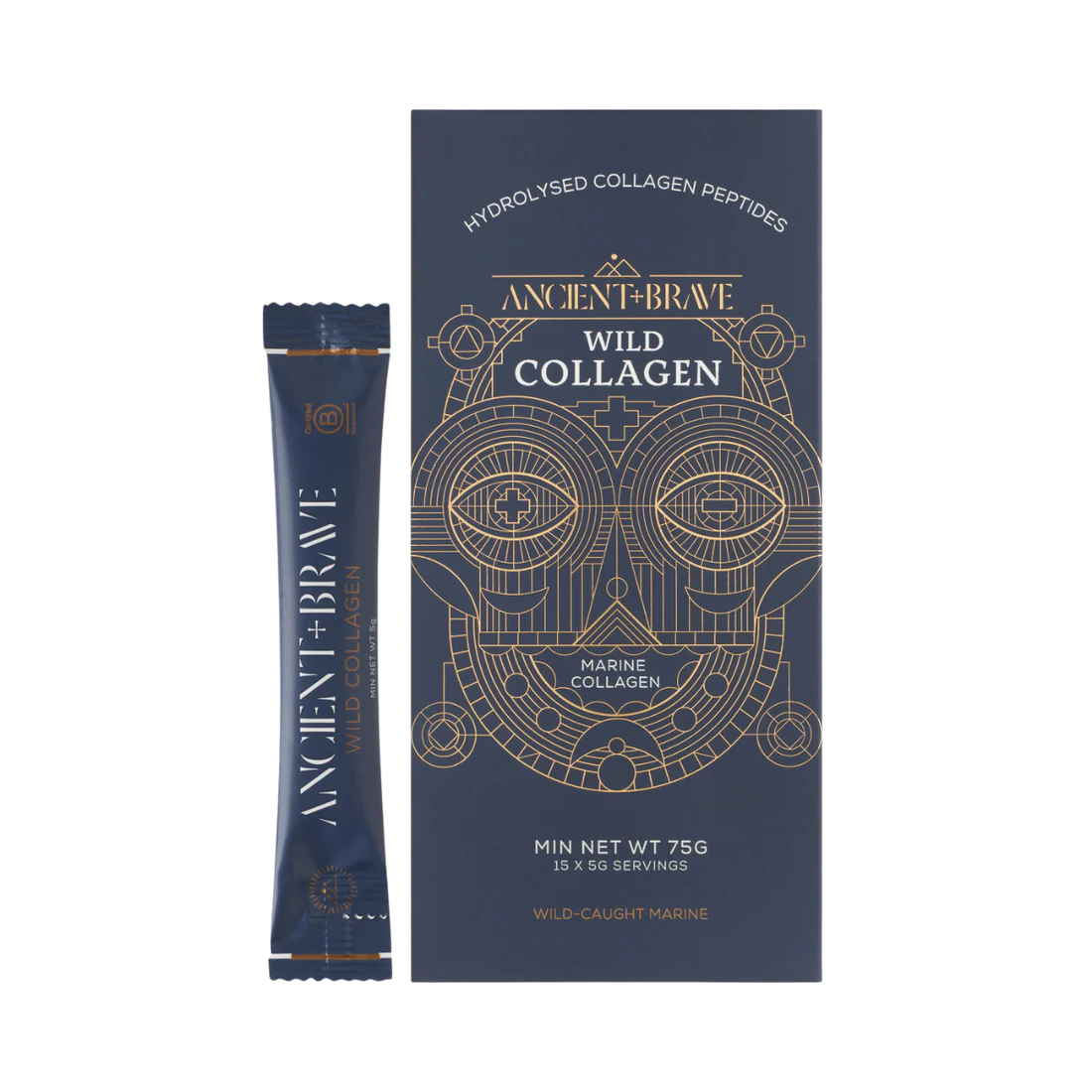 WILD COLLAGEN MARINE kolageno milteliai pakeliuose