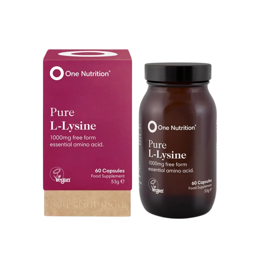 ORGANIC PURE L-LYSINE grynas L-Lizinas 1000 mg