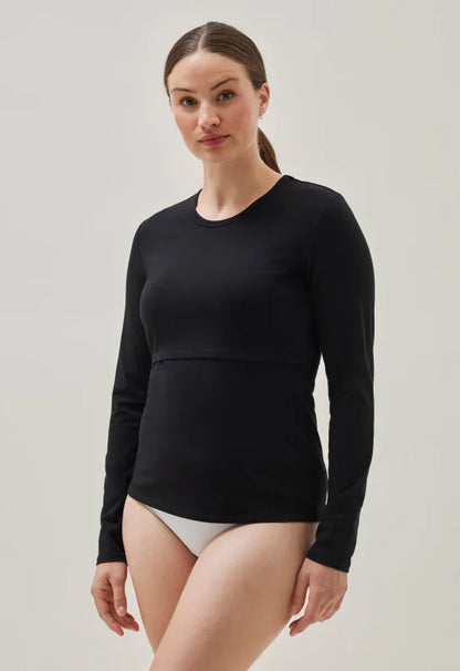 ESSENTIAL palaidinė ilgomis rankovėmis su žindymo funkcija