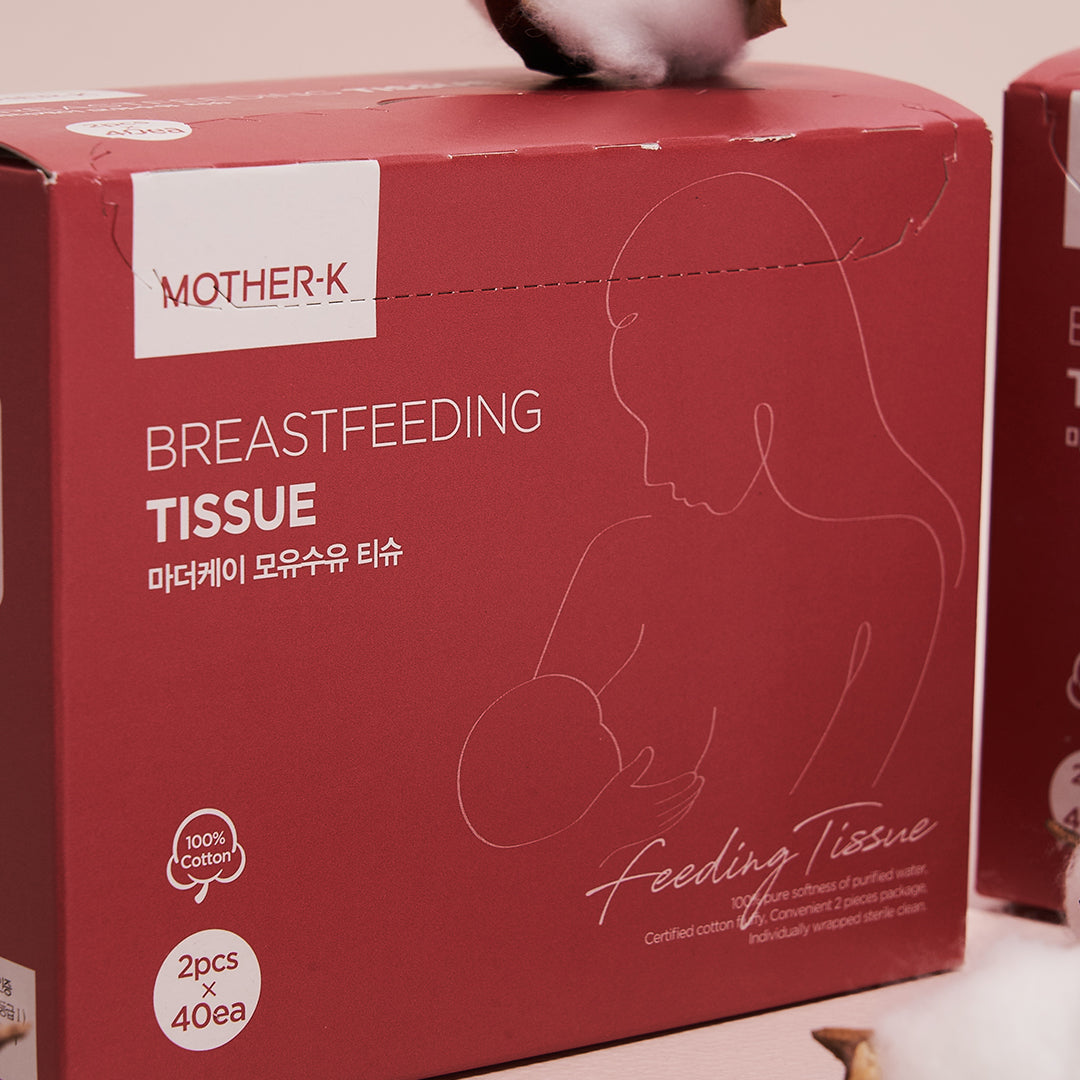 MOTHER-K drėgnos servetėlės žindančioms (40 vnt.)