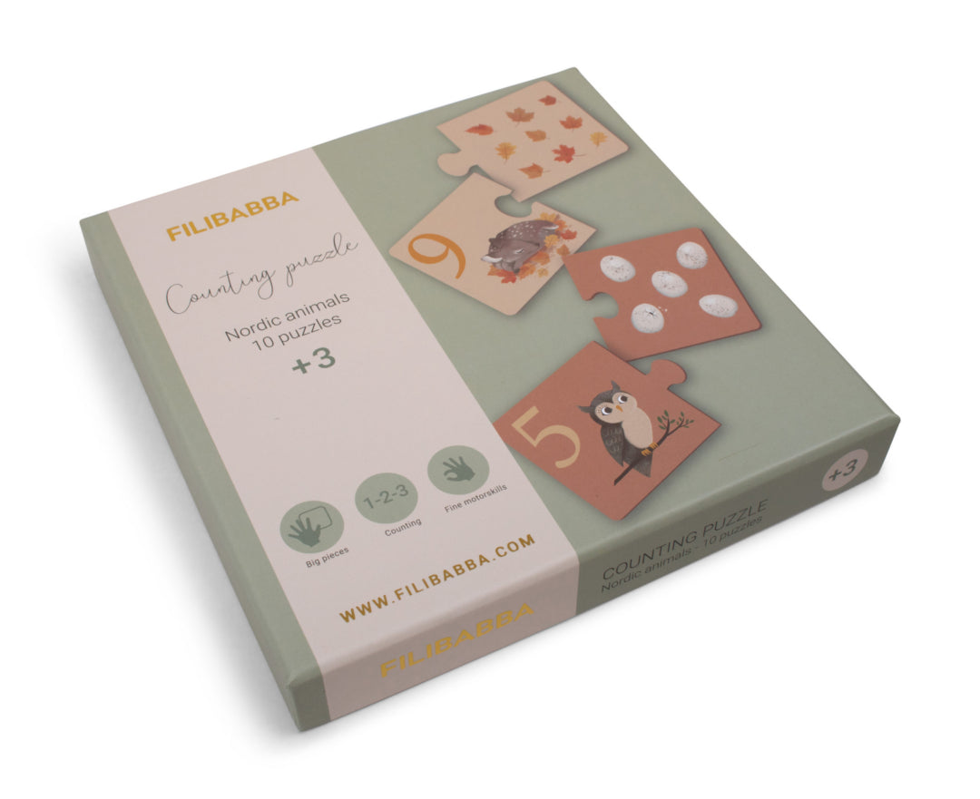 FILIBABBA lavinamoji dėlionė SKAIČIAI