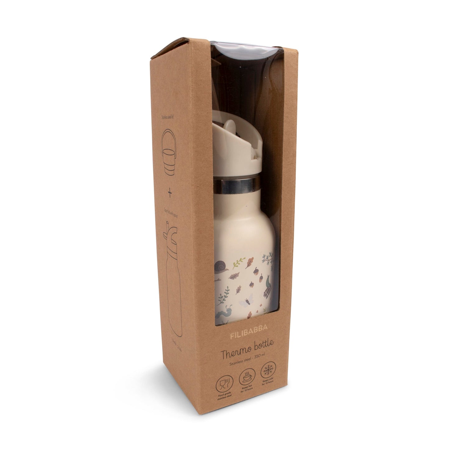 FILIBABBA nerūdijančio plieno gertuvė