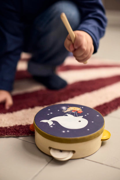 FILIBABBA medinių muzikinių instrumentų rinkinys lagaminėlyje