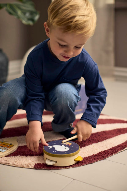 FILIBABBA medinių muzikinių instrumentų rinkinys lagaminėlyje