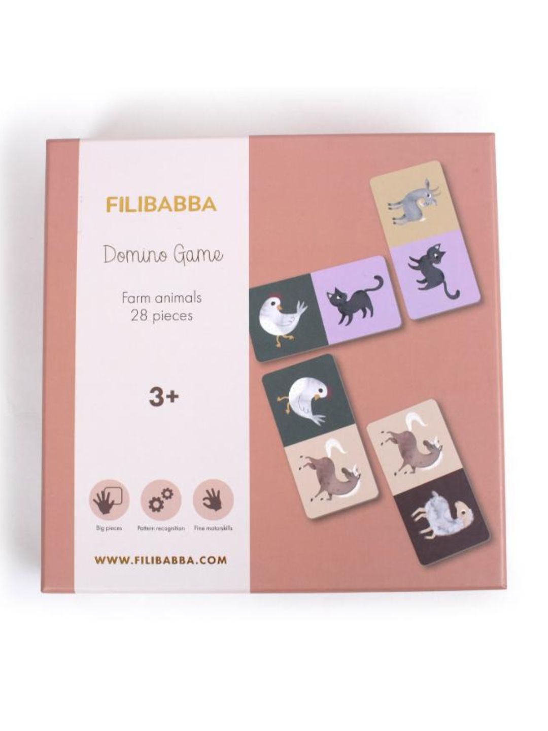 FILIBABBA lavinamoji dėlionė DOMINO