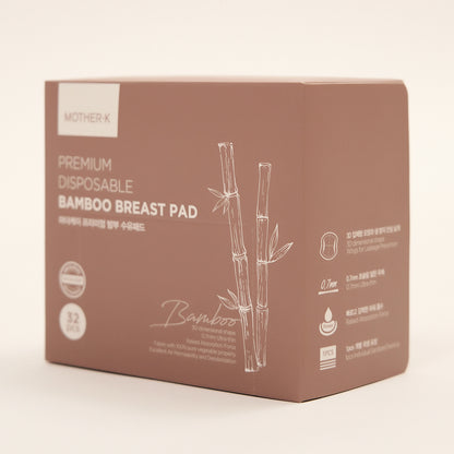 MOTHER-K Organic bamboo disposable bra pads