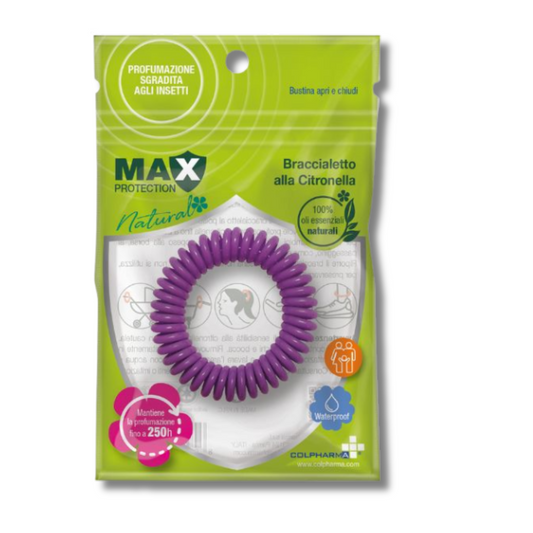 COLPHARMA Max Protection Natural apsauginė apyrankė nuo uodų SPIRALINĖ