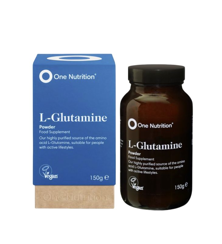 L-GLUTAMINE glutamino milteliai