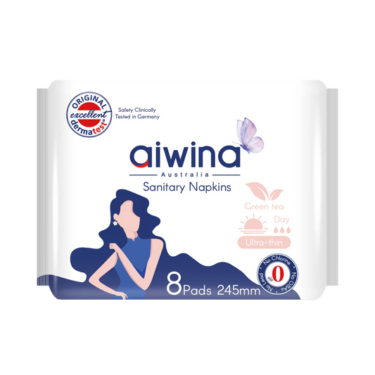 AIWINA Fresh ypatingai ploni higieniai įklotai moterims 245mm (8 vnt.)