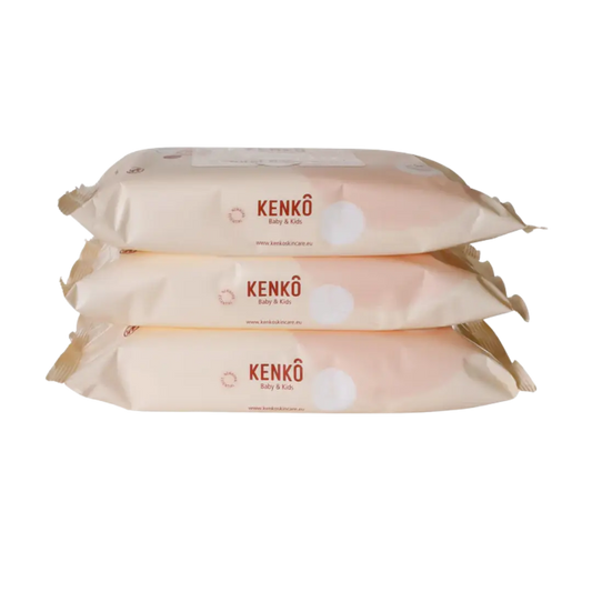 KENKÔ drėgnos servetėlės kūdikiams – 3in1